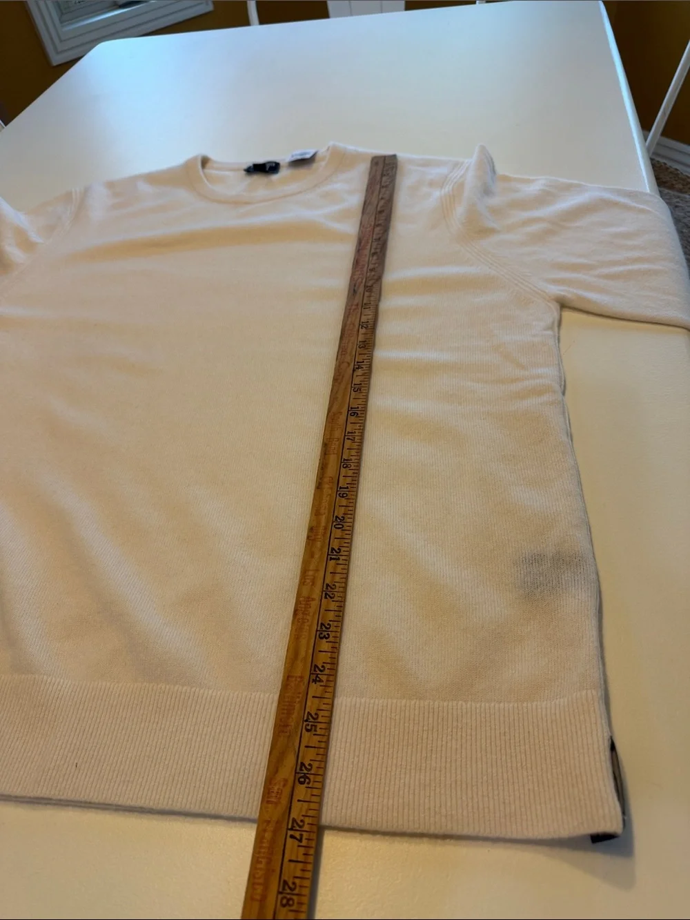 Todd Snyder Bisque Cashmere Crewneck Sweater - XL Box50. SEE PICTURES